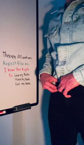 Pay attention to your therapist 🔥
