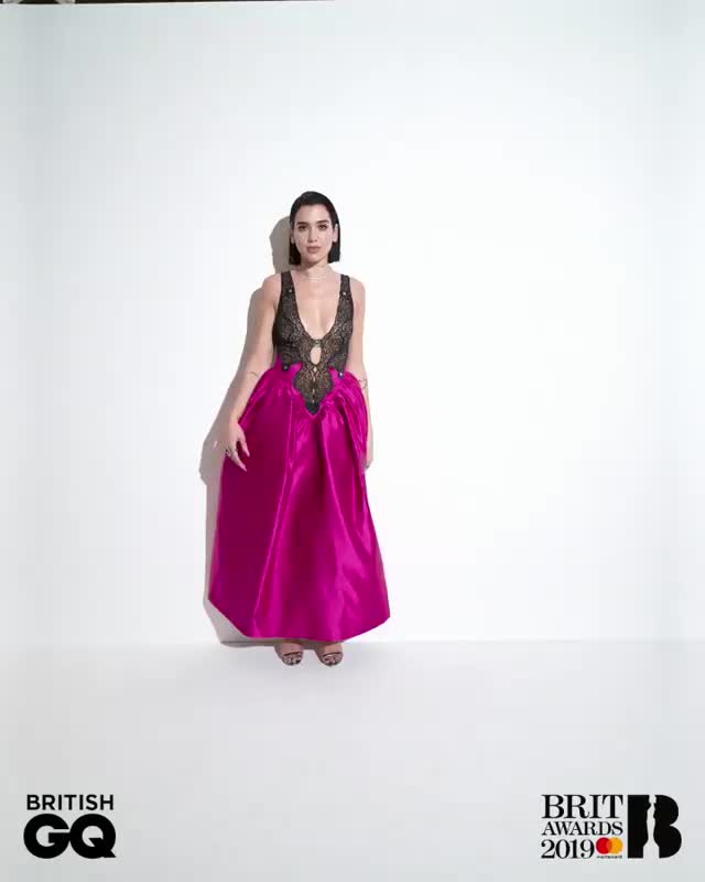 Dua Lipa Brit Awards GQ