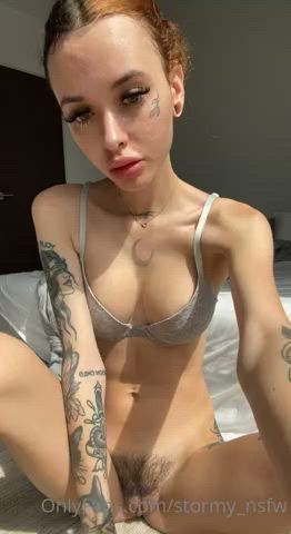 masturbating sensual tattoo clip