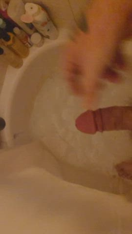 Big Dick Jerk Off Shower clip