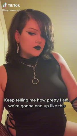 alt bbc bbw blowjob emo goth tiktok clip