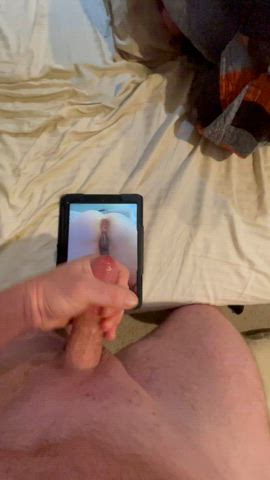 cock cum cumshot masturbating clip