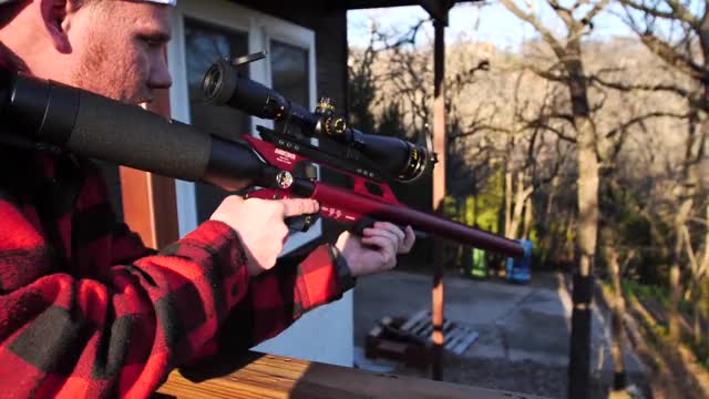 NEW SILENT Airforce Air Rifle | Backyard Coyote Problem Solver!