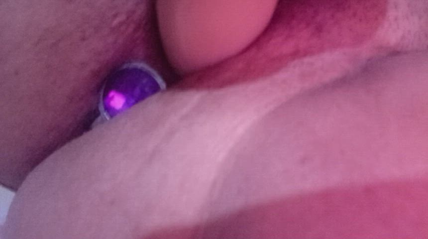 Dildo and anal plug, a delicious duo