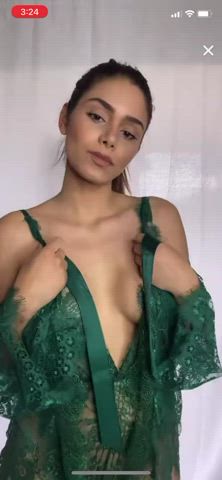 Lingerie Model TikTok clip