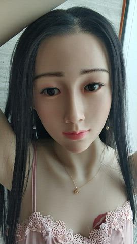 Amateur Asian Eye Contact Fetish Sensual Sex Doll Sex Toy Wife Yoga clip