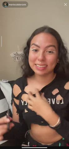 Boobs Nipslip TikTok clip