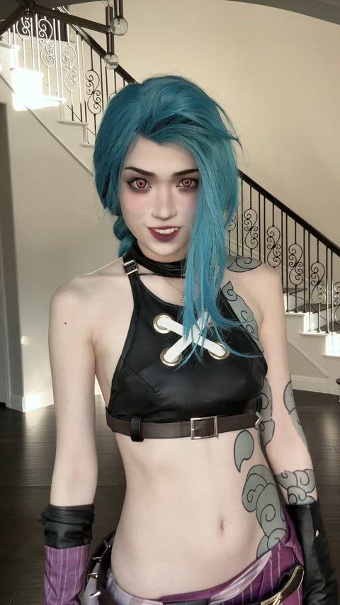 cosplay egirl tiktok tik-tok clip