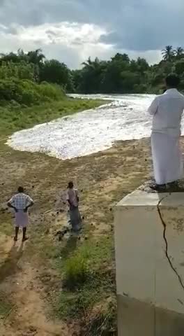 River Cauvery starts entering Tamil Nadu