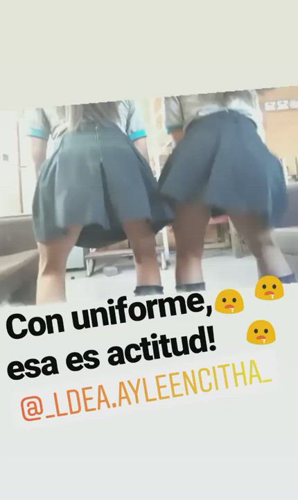 Ass Schoolgirl Teen Twerking clip