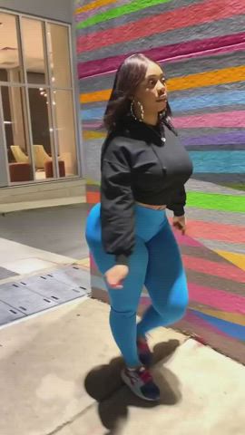 Ass Booty Fitness Leggings clip