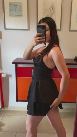 Would you fuck me in this dress🍑