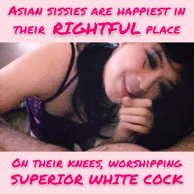 Submissive Asian Sissy