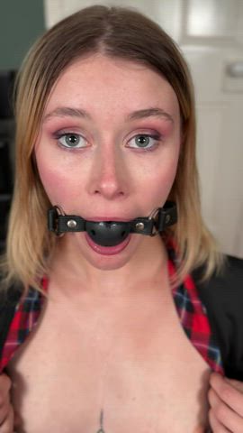 Gagged sluts are the best kind [F]