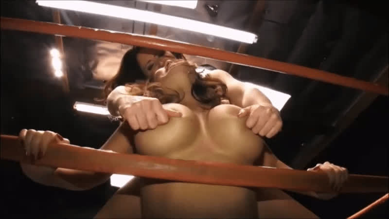 akira lane asian big tits brunette christina carter wrestling clip