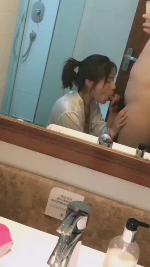 blowjob chinese mirror clip