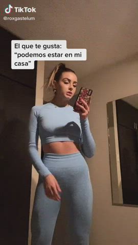 gym tiktok twerking clip