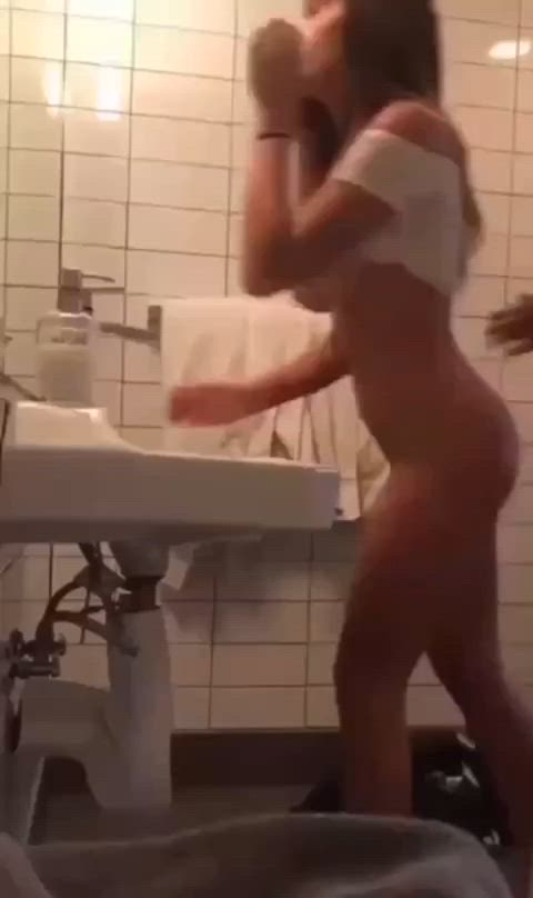 Bathroom quickie