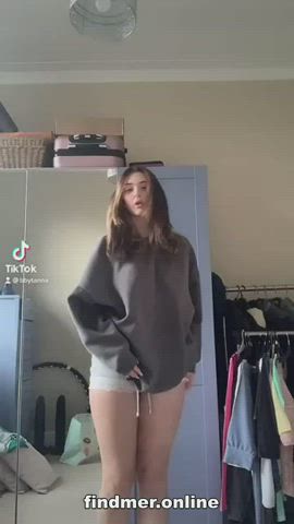 Amateur Ass Big Tits Homemade Natural Tits Nude Shaved Pussy Teen TikTok clip