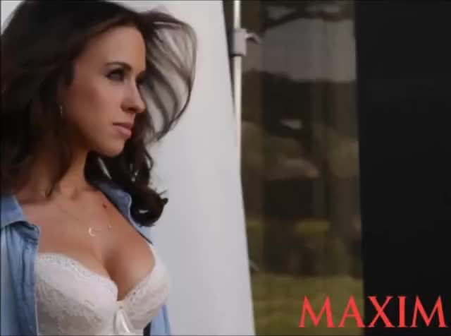 Lacey Chabert behind the scene of Maxim Cover Shoot (November, 2013)