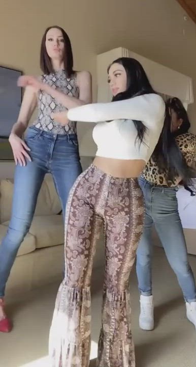 Fat Ass Dancing In Flare Pants