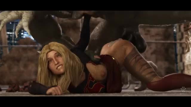 Supergirl X Doomsday Porn GIF by fountain | RedGIFs trimmed