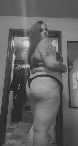 bbw big ass butt plug lingerie clip