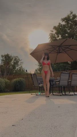 bikini girlfriend onlyfans petite skinny tiktok clip