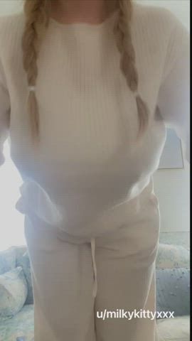 Braless Clothed MILF OnlyFans Porn GIF by milkykittykate