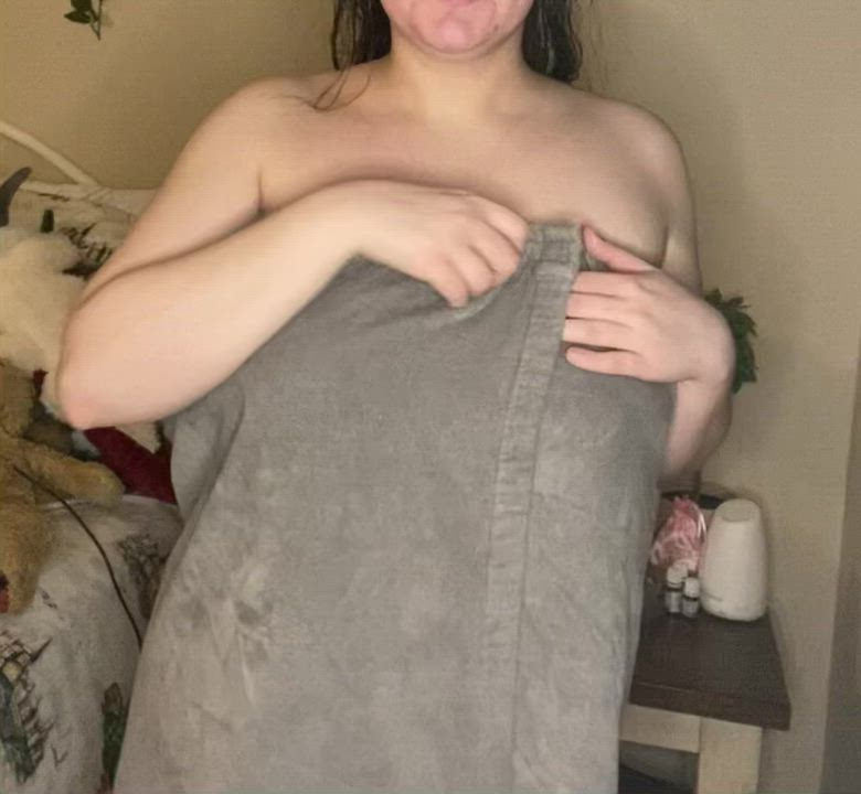 fresh out of the shower reveal! are they the size you expected 🙈🥵😋 f23 [OC]