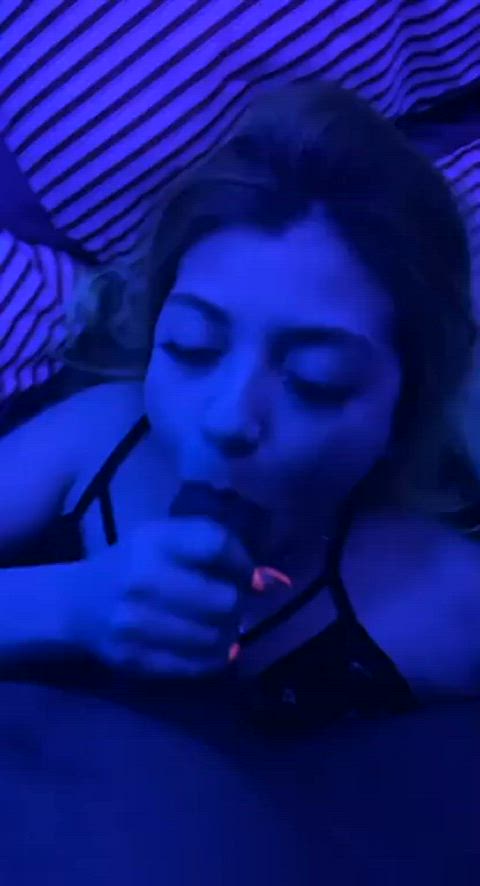 bbc blowjob night white girl clip