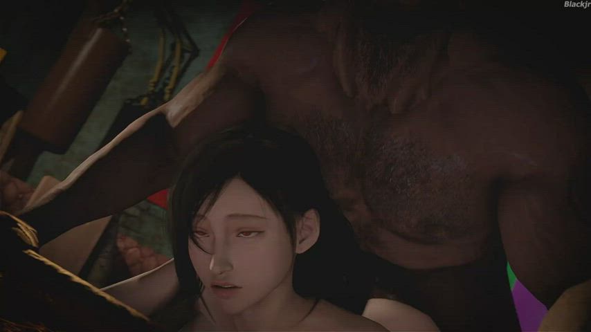 Final Fantasy Tifa Lockhart Gets Fucked Deep By Barret's BBC 3D Hentai