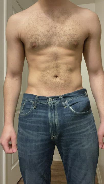 If you think cock in jeans is hot, let me know!