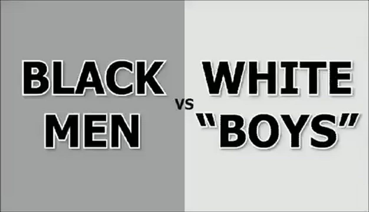 Black men vs white boys