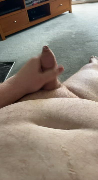 Using another guys cum as lube always makes me super horny!