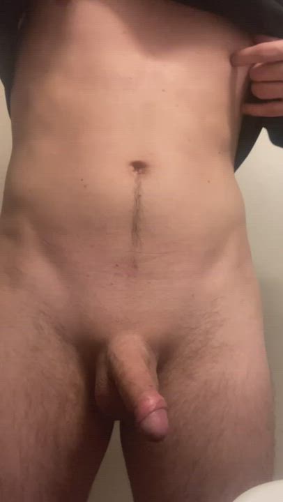 Dirty snaps and buttplug left my cock dripping cum at work today