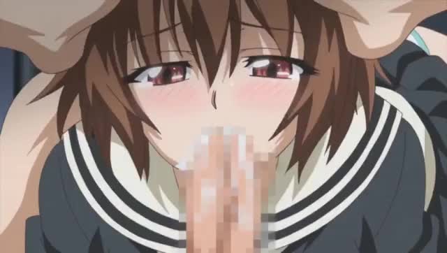 Animation Anime Blowjob Deepthroat Facial Hentai clip