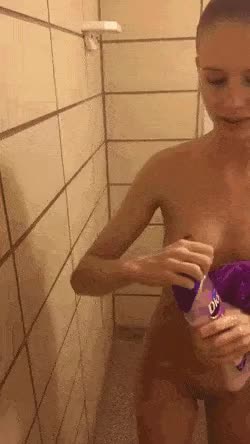 College teen shower