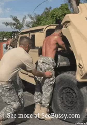 Ass Cock Military clip