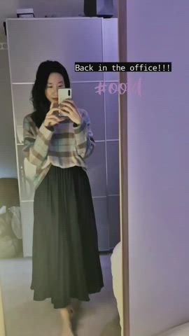 Amateur Asian Dress clip