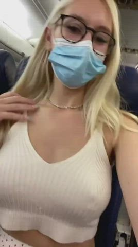 Getting naughty on the plane