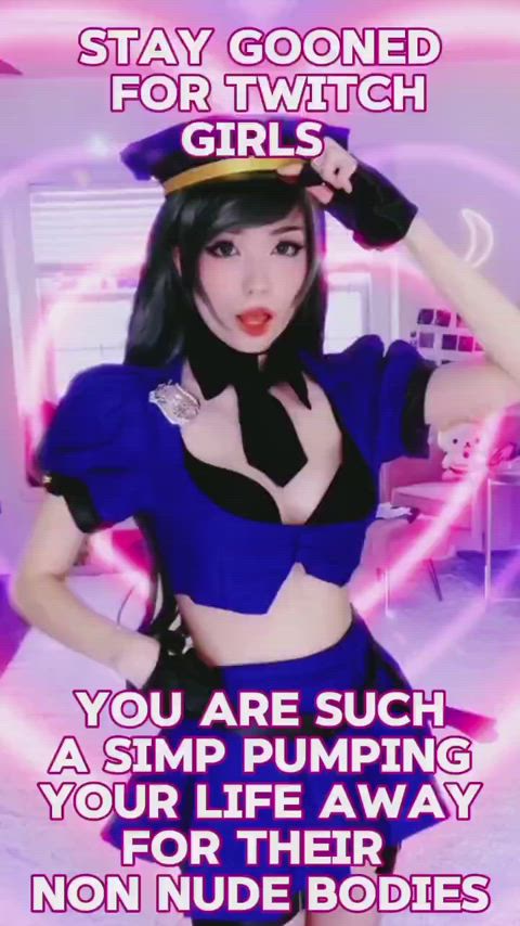 caption cosplay cute goonette gooning tiktok r/gooned captions goon clip