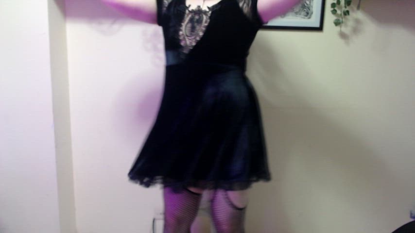 amateur cute dance dancing dress femboy onlyfans trans transgender witch clip