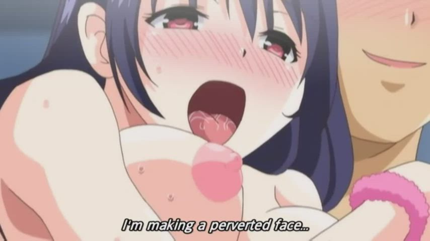 anime bikini cumshot hentai huge tits moaning orgasm clip