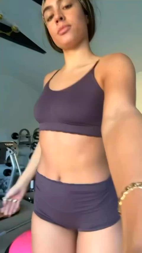 ass goddess tease workout clip