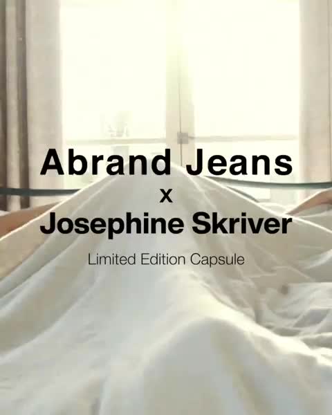 Love is love. Abrand Jeans x @josephineskriver collaboration capsule, available now.