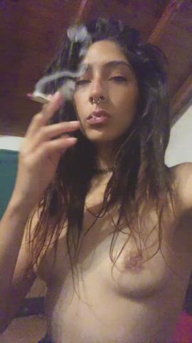 Would you cum watching me smoke??