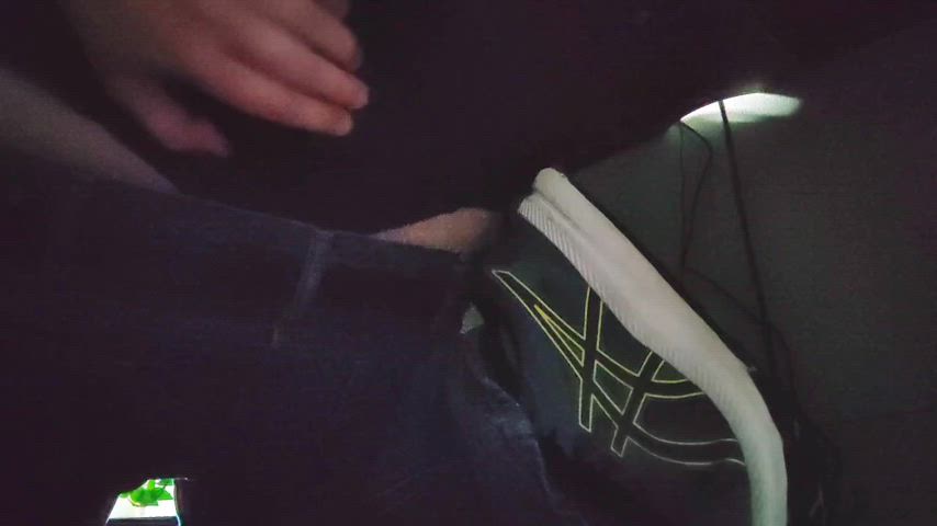 Under desk can fuck pt 1