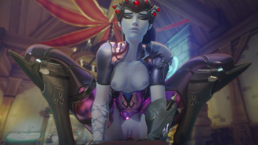 3d animation hentai moaning overwatch riding clip