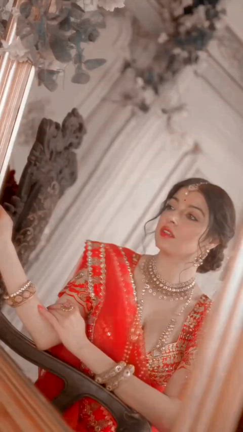 Newly divorced underrated milf slut Divya Khosla showing almost half of her milky